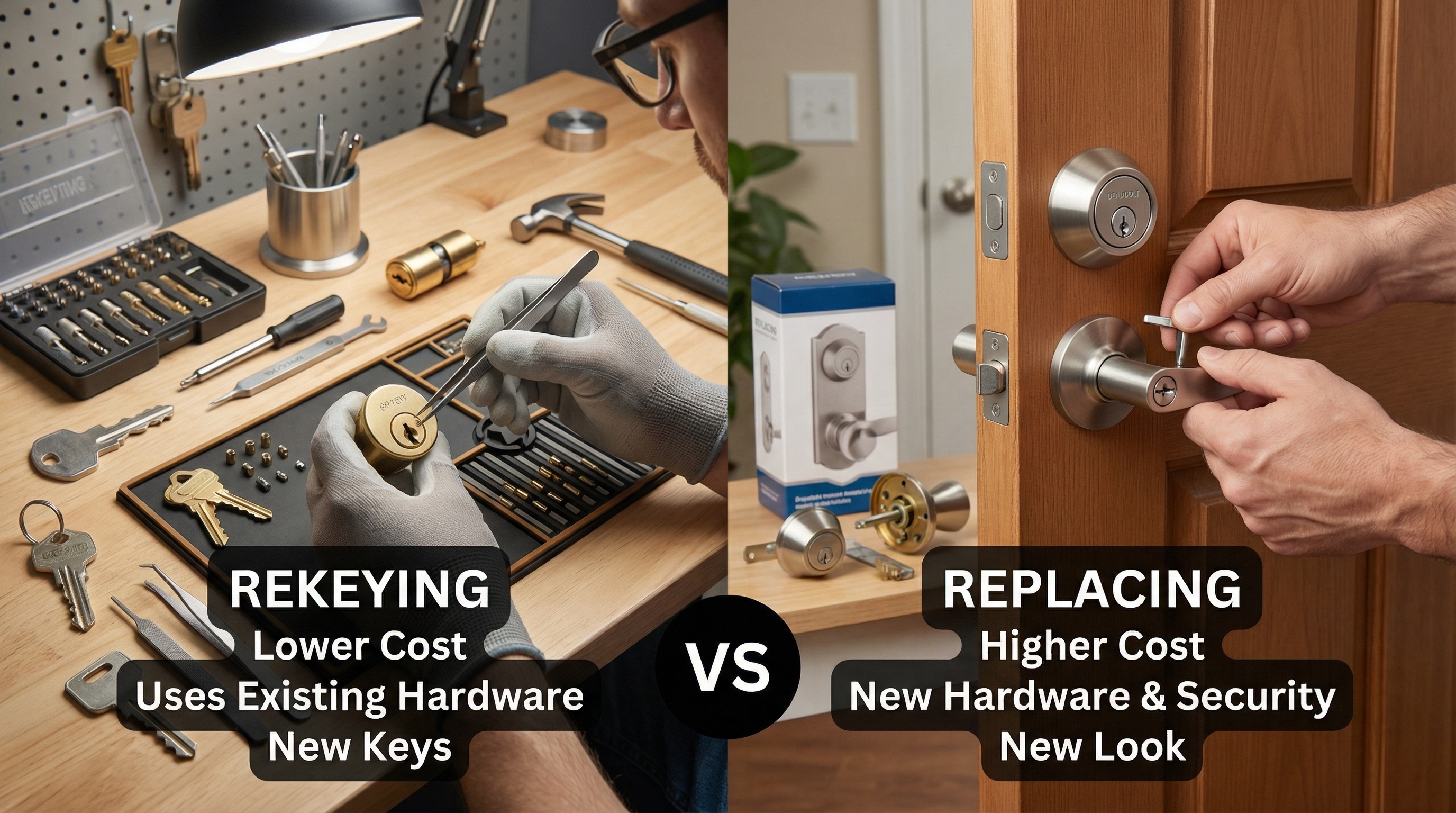 Rekeying vs Changing Locks Guide